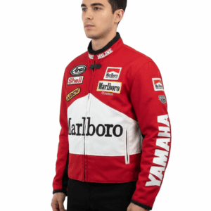 「レア」「値下げ可能」Marlboro YAMAHA サイバーブルゾン Marlboro Yamaha Leather Jacket - Narson Leather