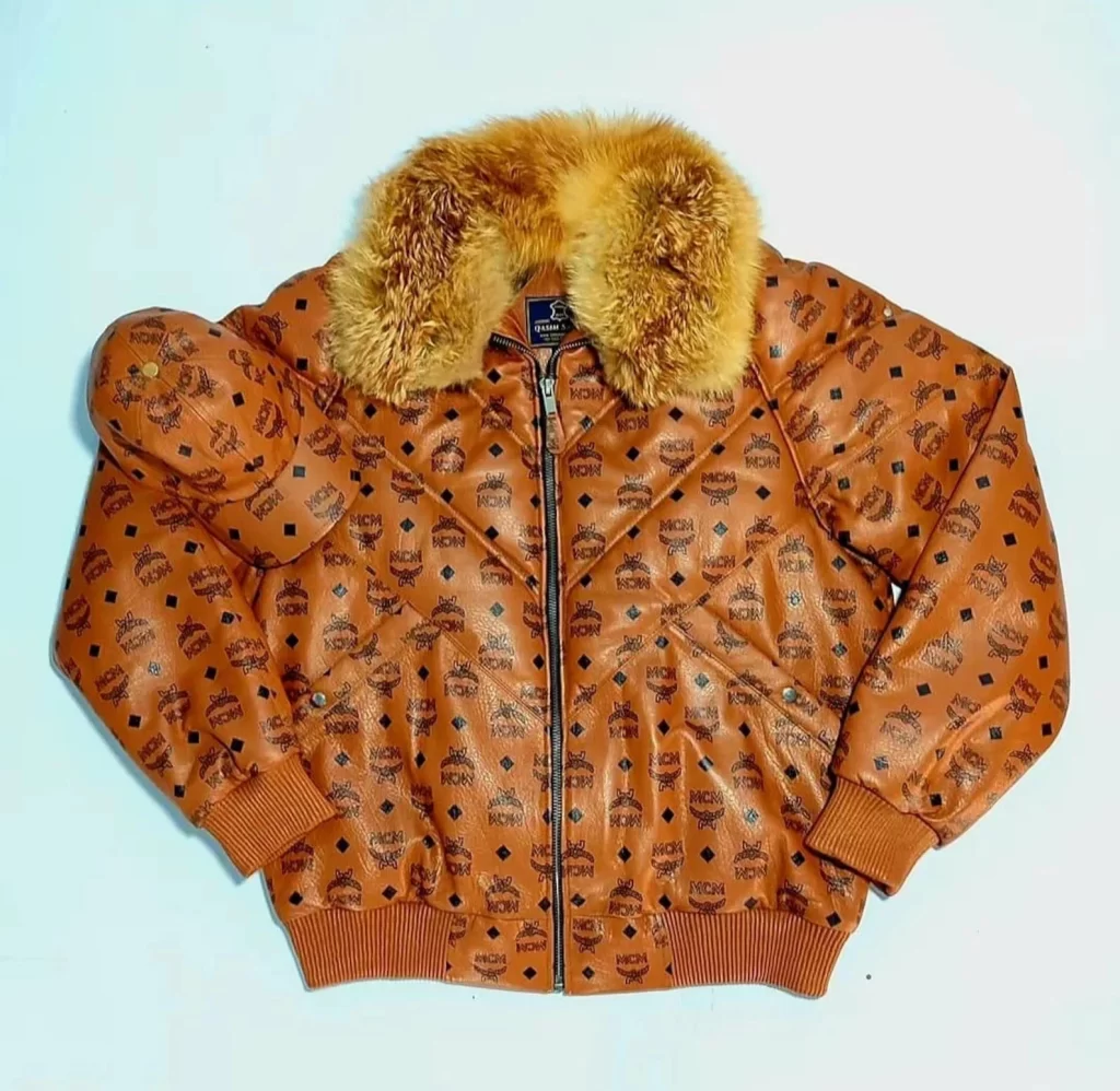 mcm bomber jacket