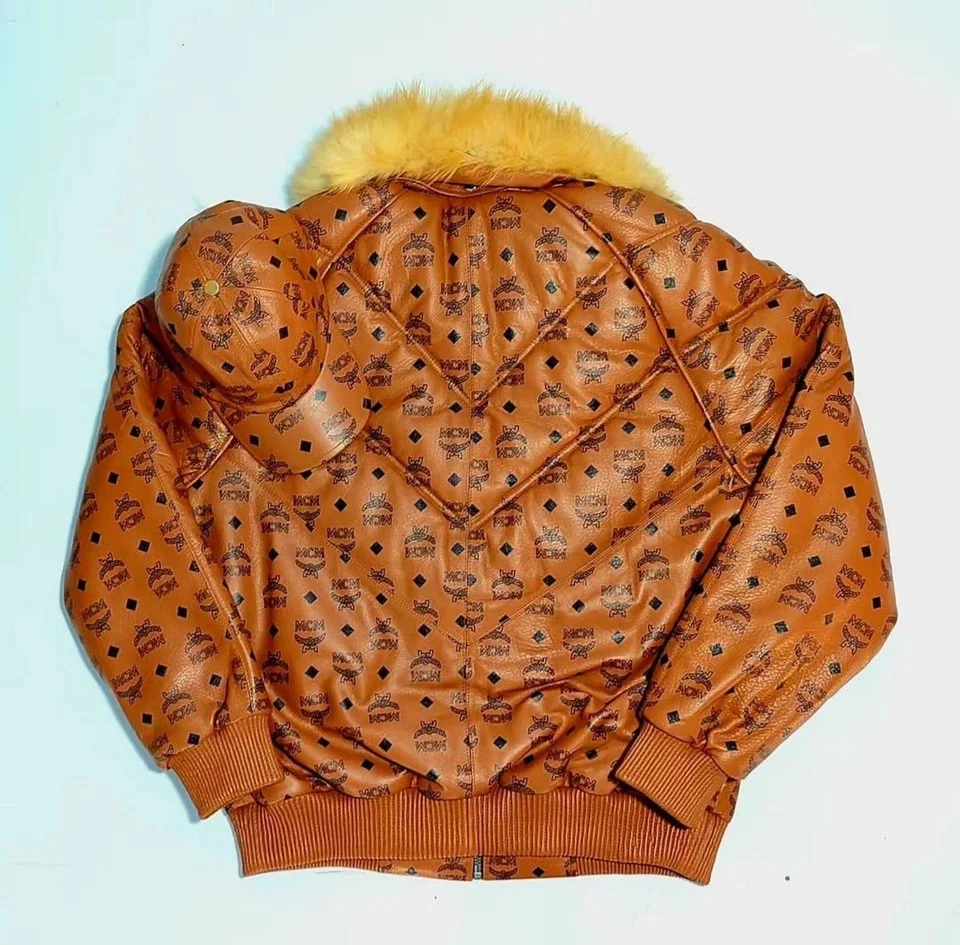 mcm bomber jacket