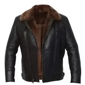 b3 sheepskin bomber jacket