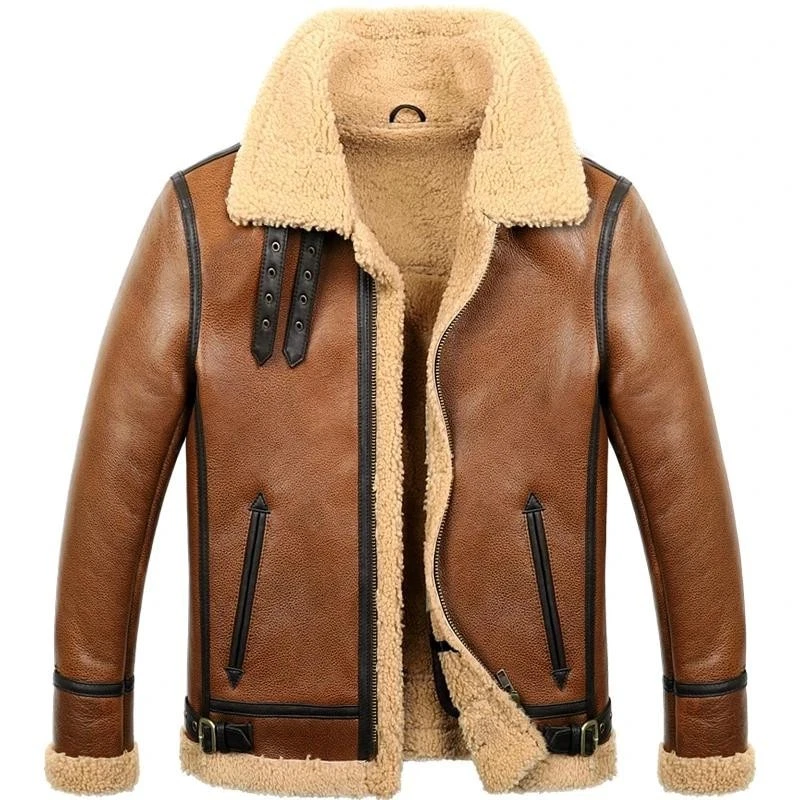 faux sheepskin jacket