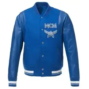 mcm letterman jacket