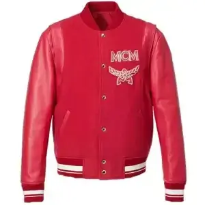 mcm red jacket