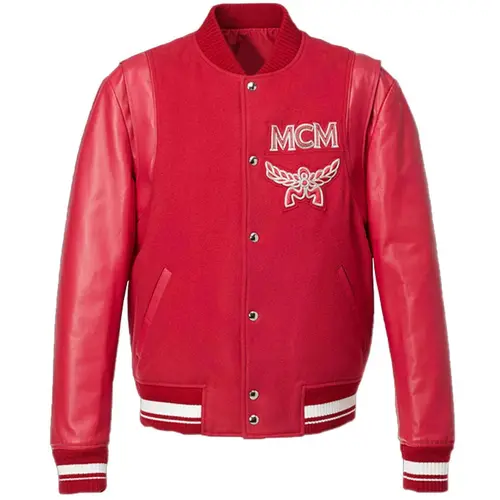 mcm red jacket