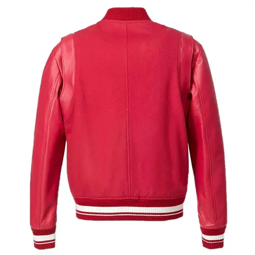 mcm red jacket