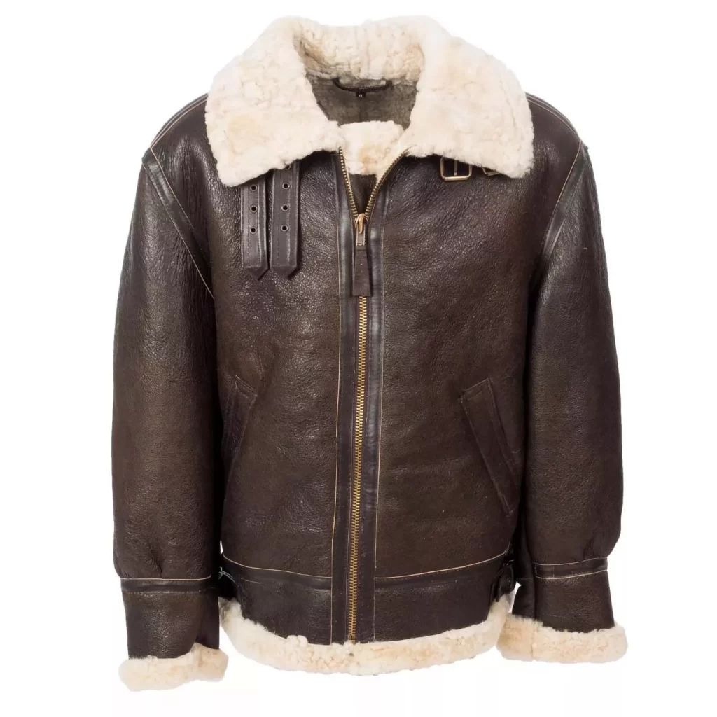 sheepskin b3 flight jacket
