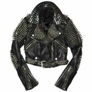punk leather jacket