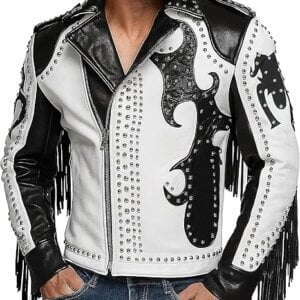 punk rock leather jacket