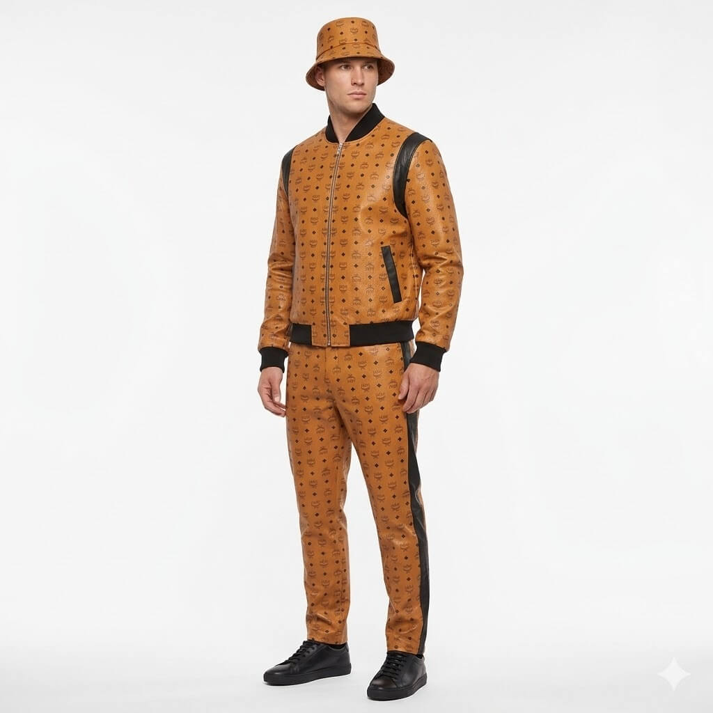 Brown MCM Suit