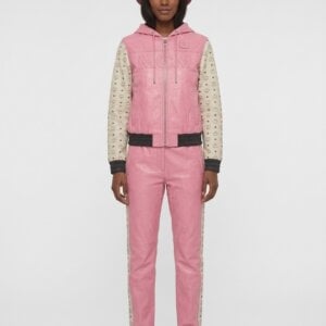 MCM Pink Leather Suit
