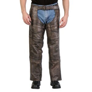 leather chaps for men motorcycle