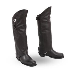 leather half chaps