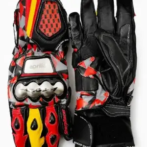 Aprilia Leather Gloves