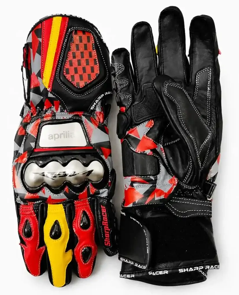 Aprilia Leather Gloves