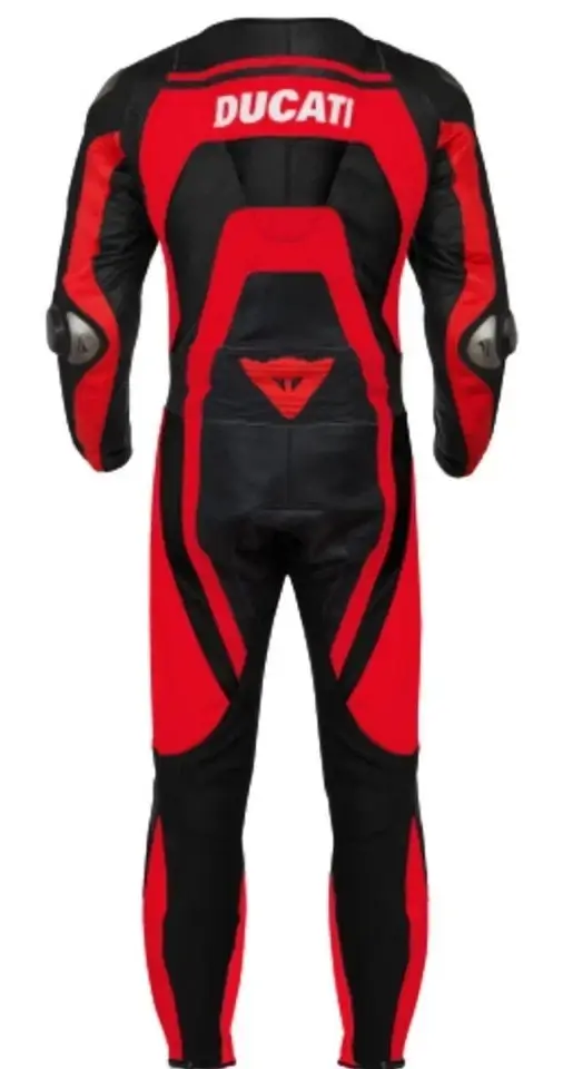 Ducati Riding Suit Back Side View