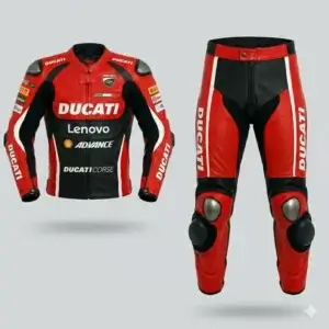 Handmade Ducati Leather Suit