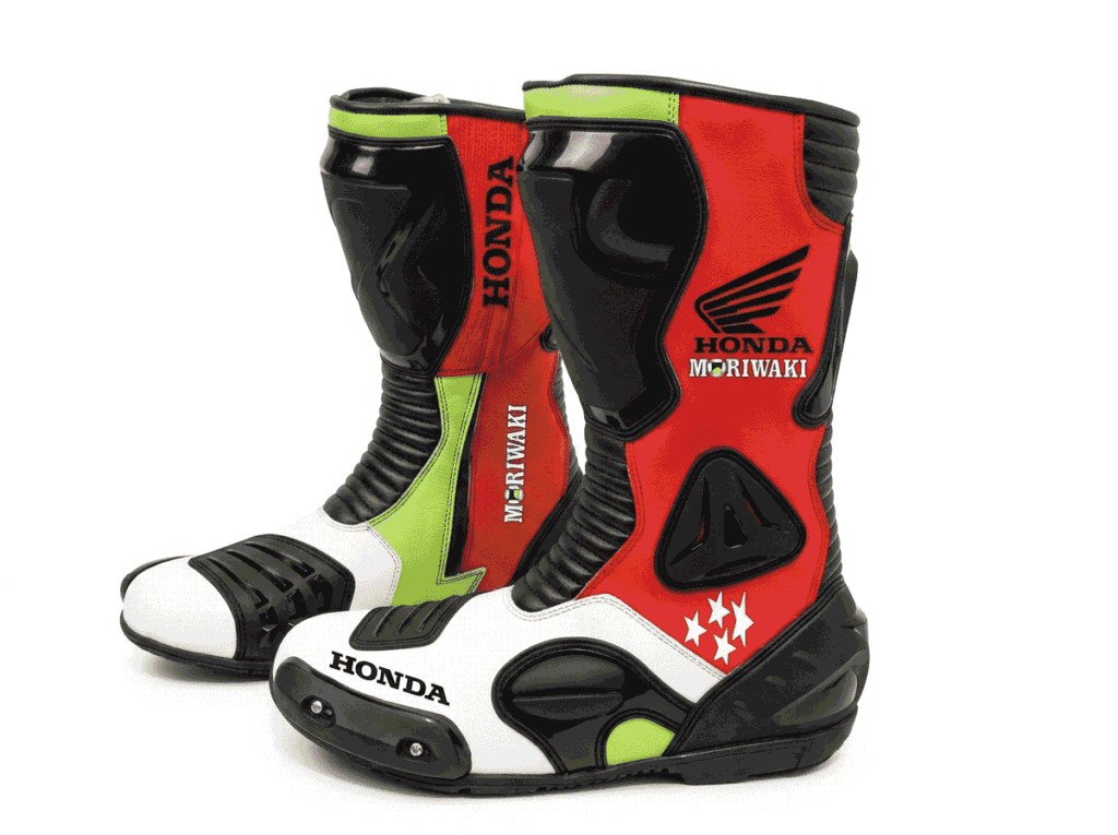 Honda Leather Biker Boots