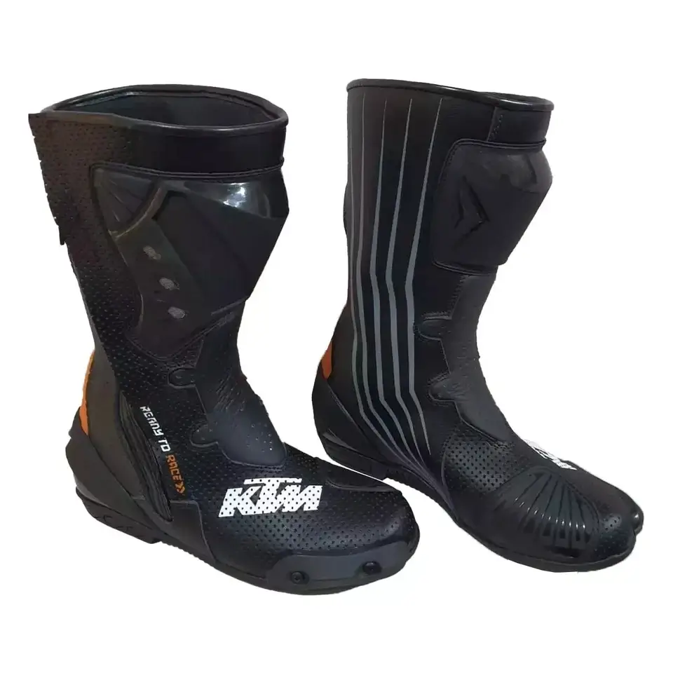 KTM Protective Riding Boots Side View
