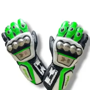 Kawasaki Motorbike Gloves