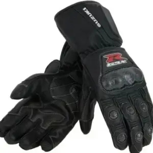 Suzuki Leather Racing Gloves