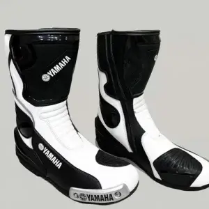 Yamaha Biker Leather Boots
