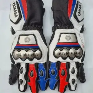 Yamaha Leather Riding Gloves