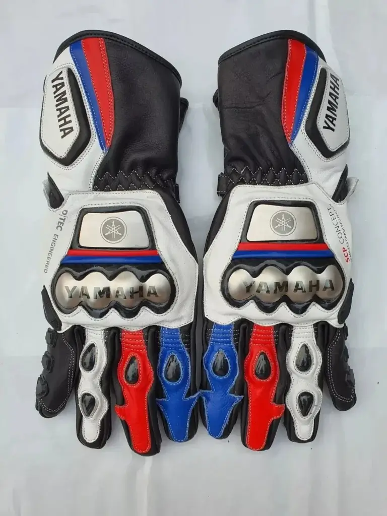 Yamaha Leather Riding Gloves