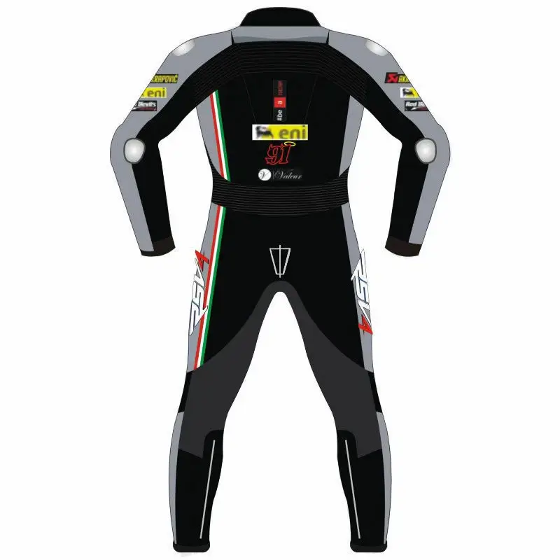 Aprilia Racing Suit Back Side View