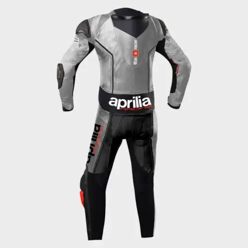 Aprilia Rider Suit Back Side View
