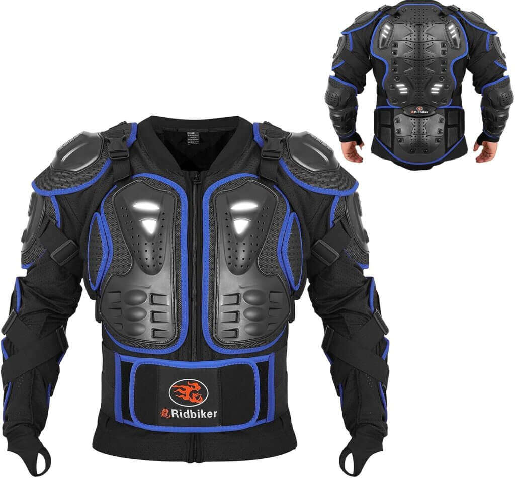 Durable Armored Motorcycle Jacket