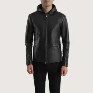 Hooded Leather Jackets