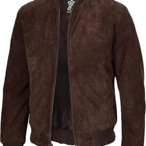 Men's Brown Suede Jacket