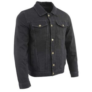 Men's Denim Motorcycle Jacket