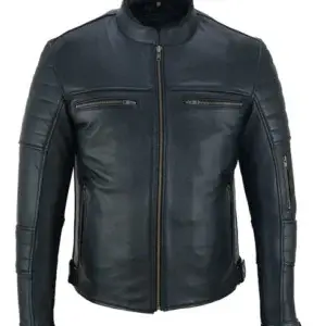 Men's Motorcycle Leather Jacket