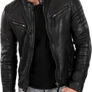 Men's Slim Fit Lambskin Jacket