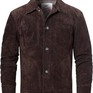 Men's Suede Fringe Jacket