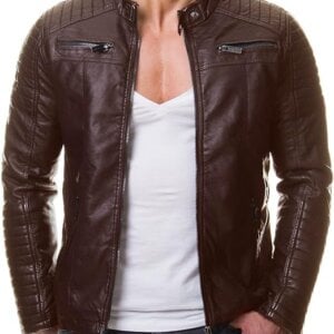 Men's Winter Leather Jacket