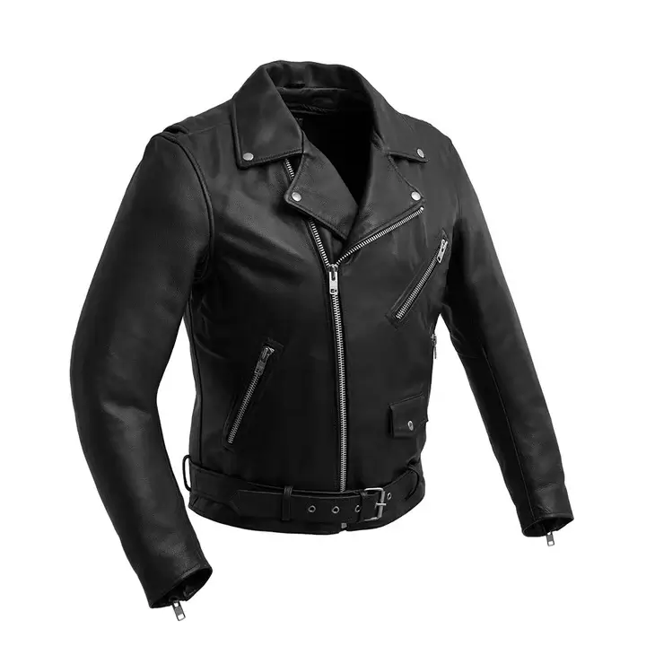 Summer Motorcycle Leather Jacket​