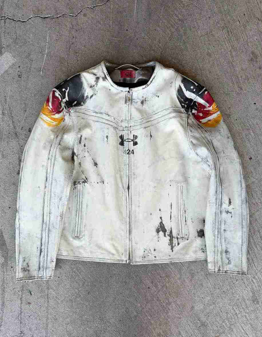 Under Armour x 424 Distressed jacket