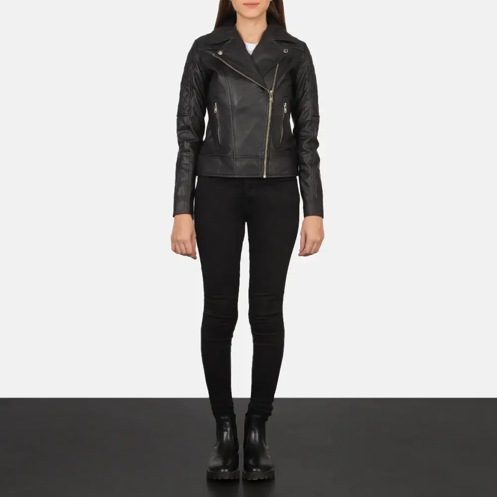 Women Motorcycle Riding Jacket Front View