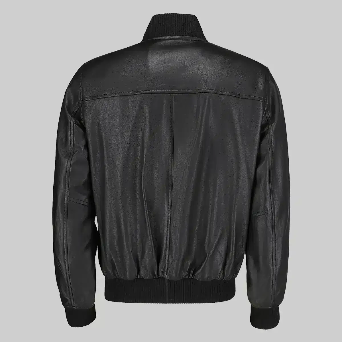 Classic Bomber Jacket Back Side View