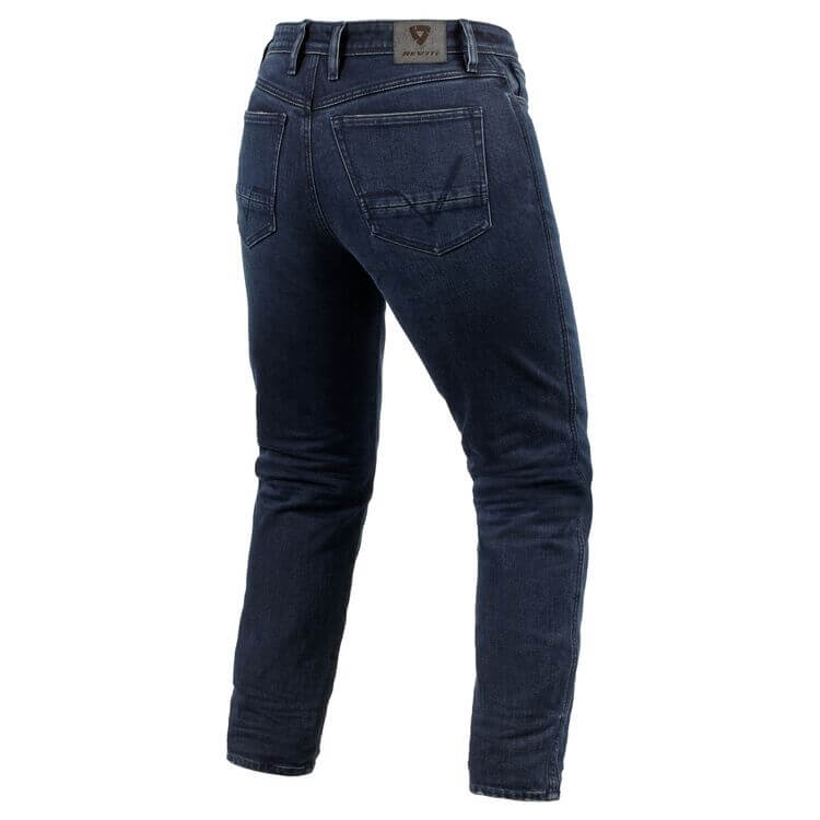 Comfortable Men's Denim Pants Back Side View