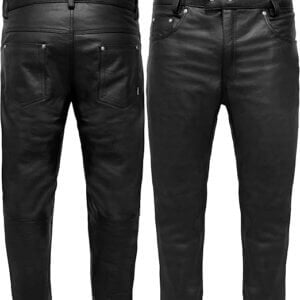 Cowhide Leather Motorcycle Pants