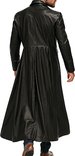 Designer Long Coats Back Side View