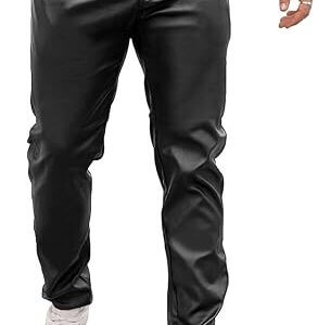 Genuine Cowhide Leather Motorcycle Pants