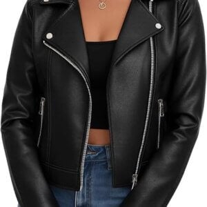 Genuine Leather Jacket Women