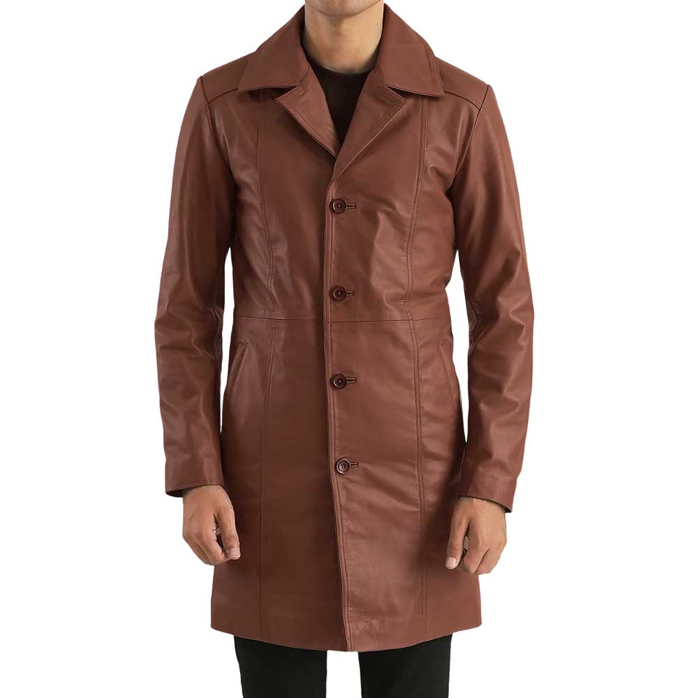 Genuine Leather Long Coats