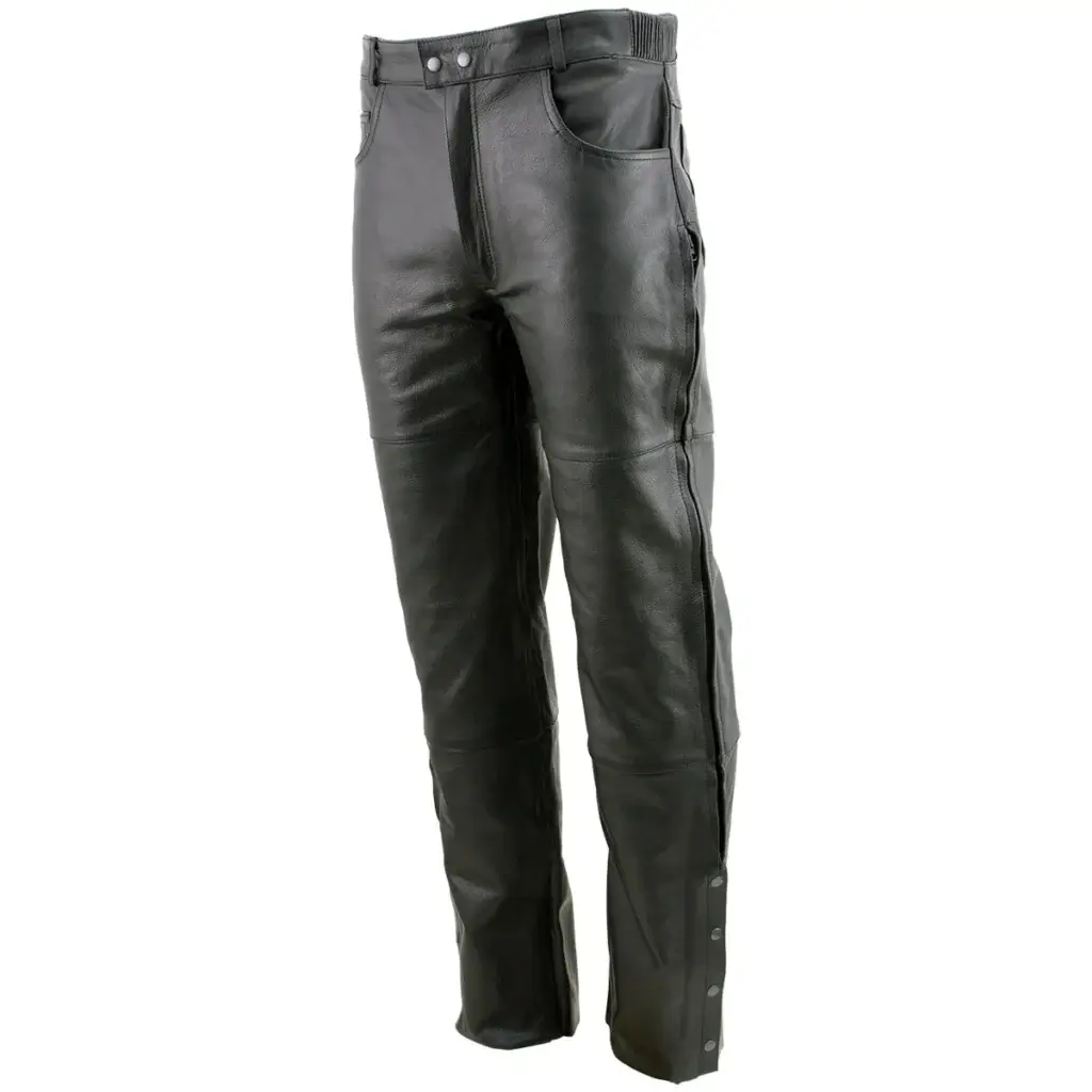 Genuine Leather Motorcycle Pants