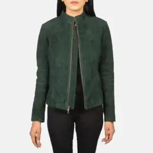Genuine Suede Jacket Women