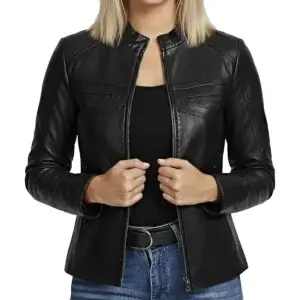 Ladies Cafe Racer Jacket